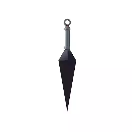 Kunai v1 004 Low-poly 3D model