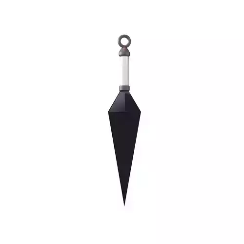 Kunai v1 005 Low-poly 3D model