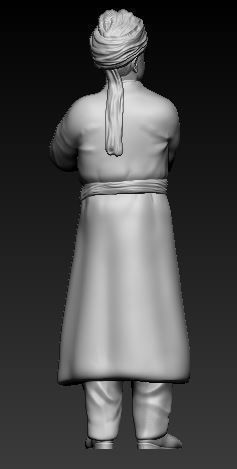 Swami Vivekanand Model 3D print model_1