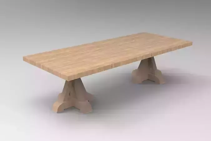 Portland Old Dining Table