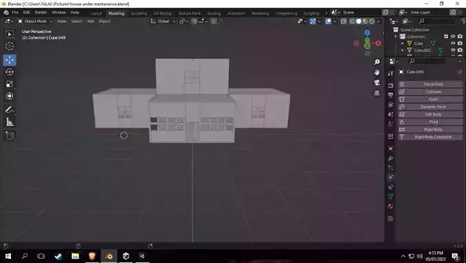 bunker building  aka  hideout building