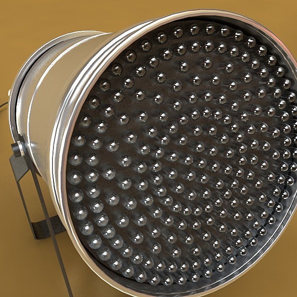 Spotlight Stage Light 05 3D model_5