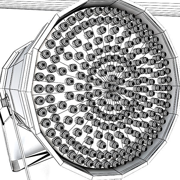 Spotlight Stage Light 05 3D model_8