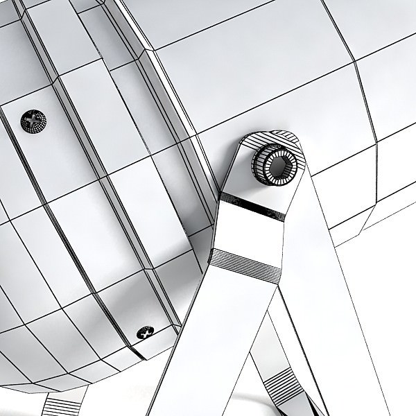 Spotlight Stage Light 05 3D model_10