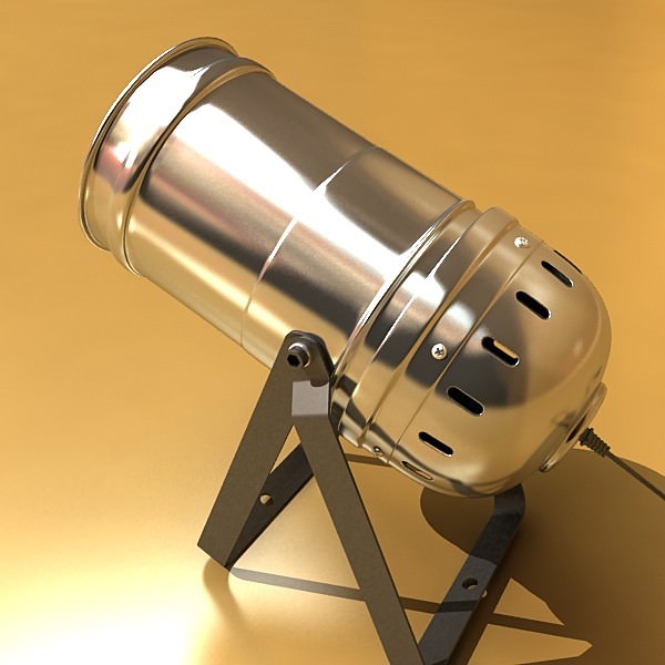 Spotlight Stage Light 05 3D model_2
