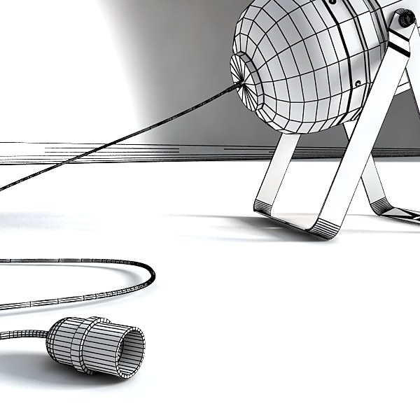 Spotlight Stage Light 05 3D model_11