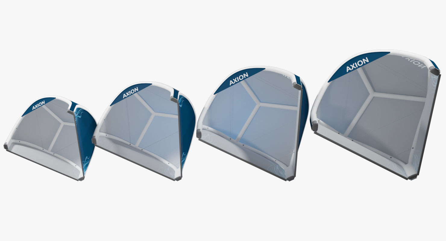Tents Tripod inflatable Axion 3D model_5