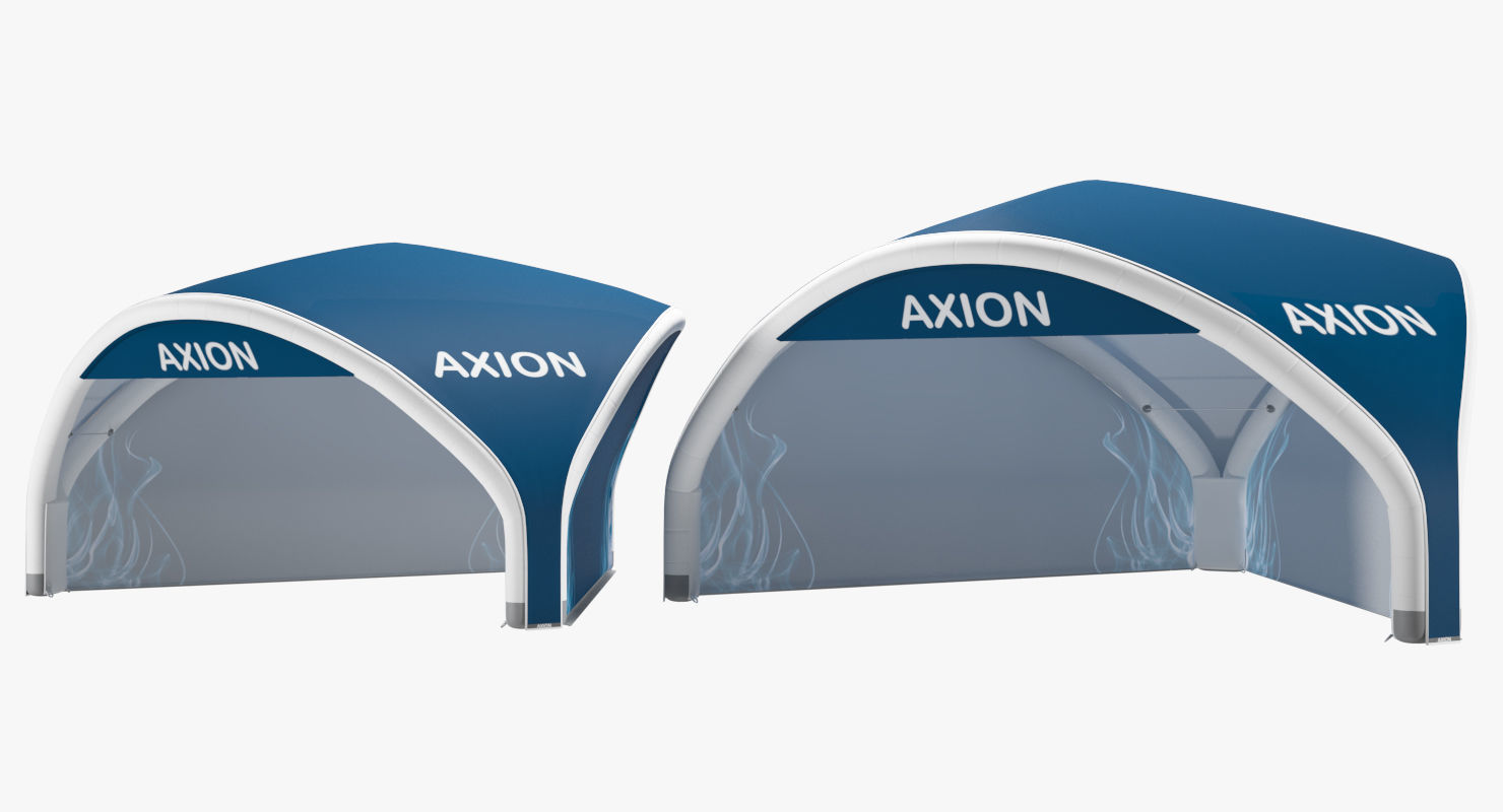 Tents Tripod inflatable Axion 3D model_1