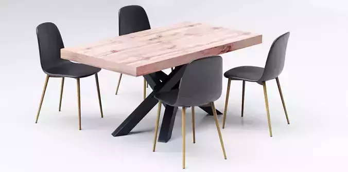 SET Table EMMA - Chair JONSTRUP