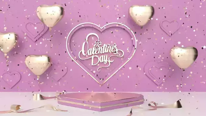 Valentines day  3D model