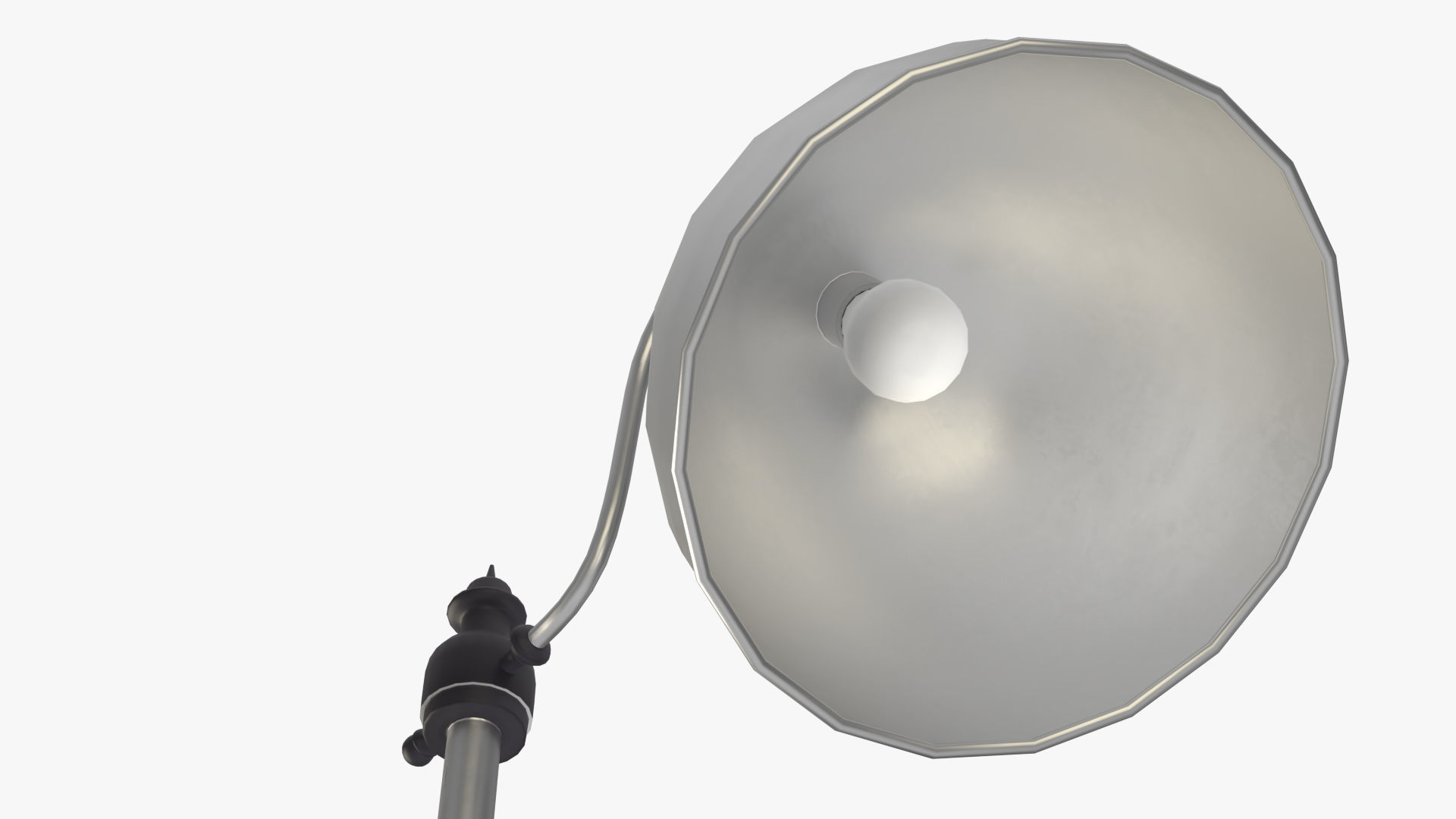 Floor Lamp Low-poly 3D model_3