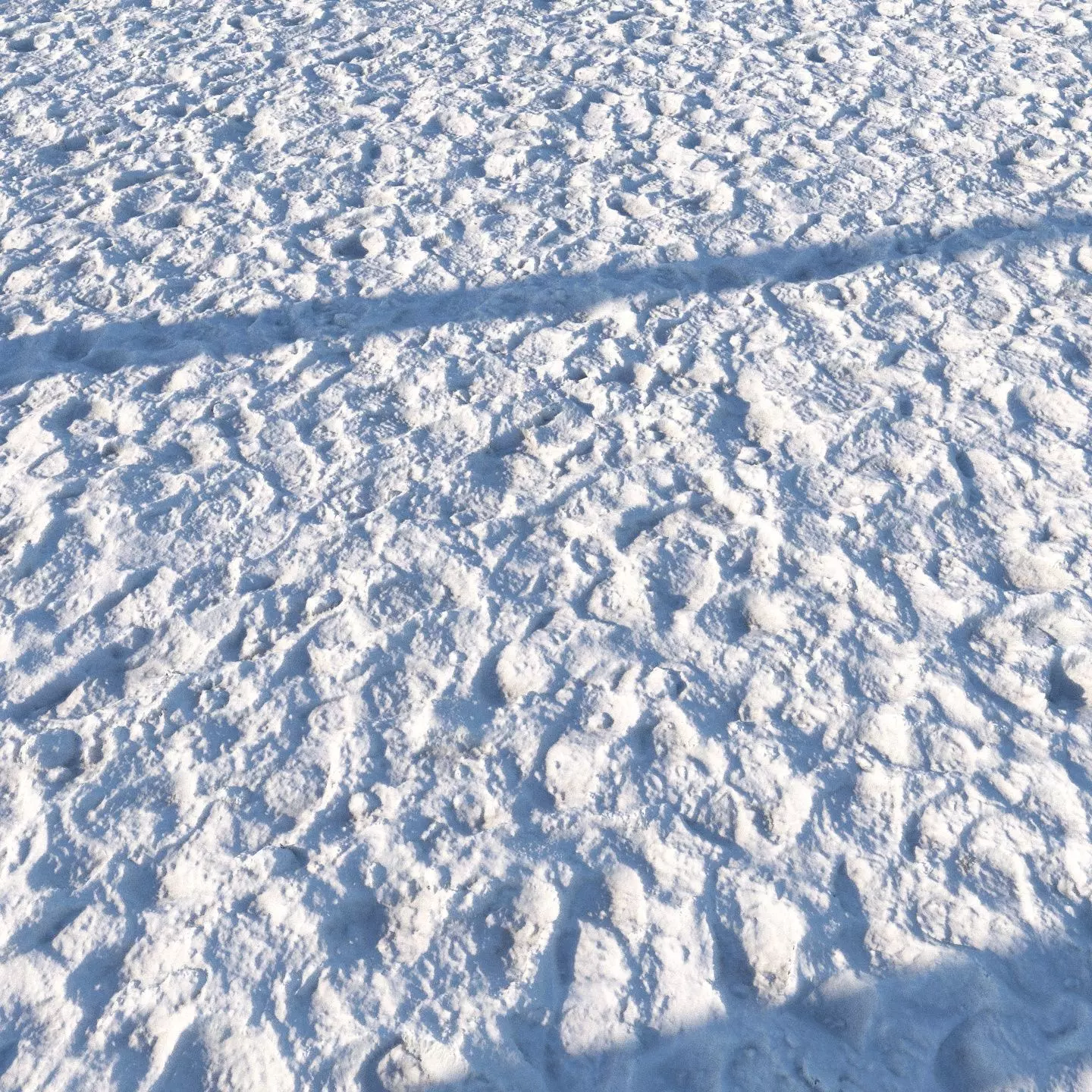 4k seamless snow square material 01 Low-poly 3D model_0