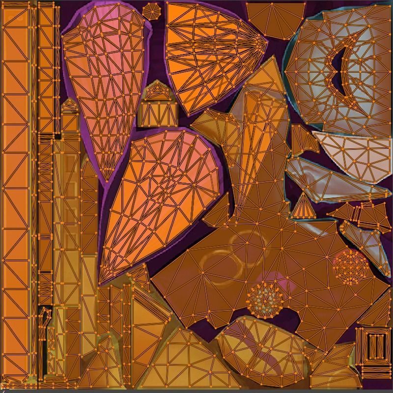 bag 3x Megapunch Backpack 3D model_11