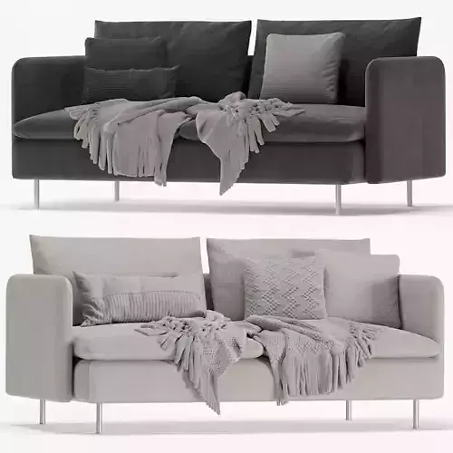 IKEA SODERHAMN 3 SEAT SOFA 3D model