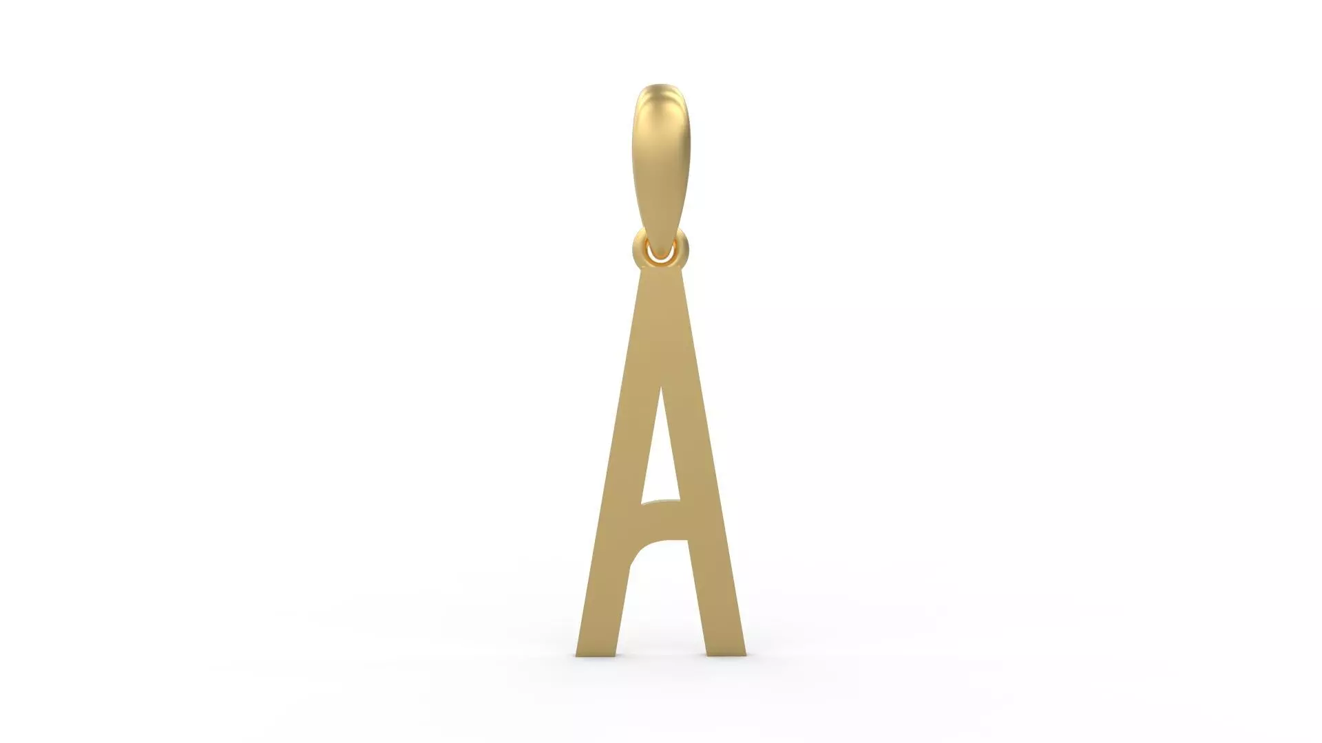 Initial Letters Pendant BOYSAND A 3D print model_0