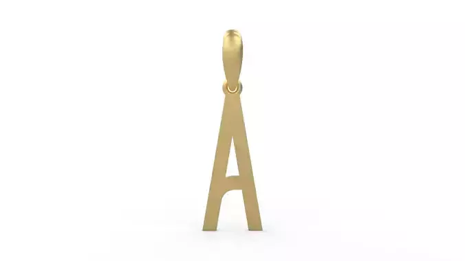 Initial Letters Pendant BOYSAND A