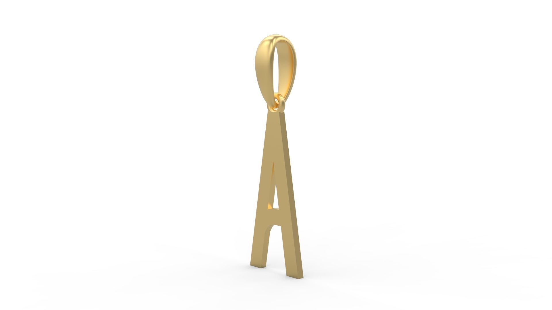 Initial Letters Pendant BOYSAND A 3D print model_1