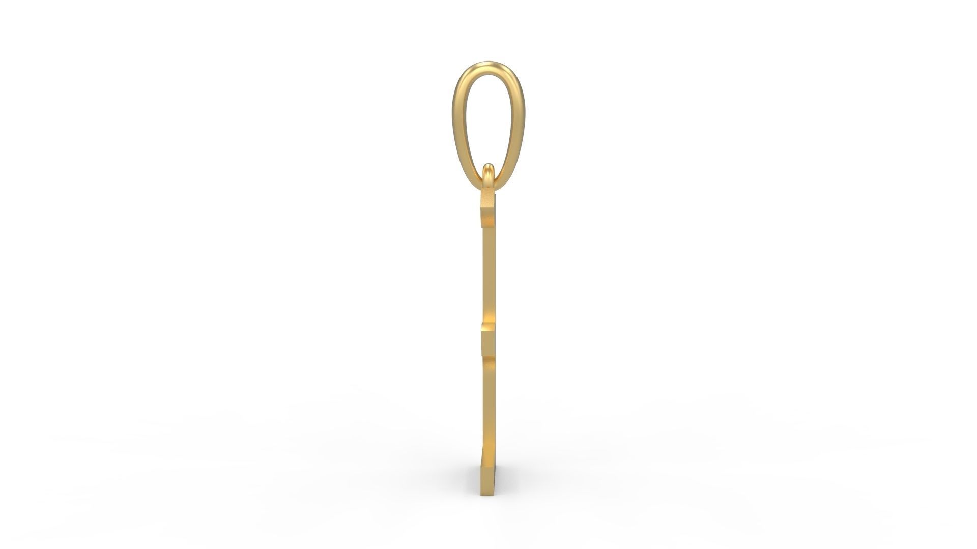 Initial Letters Pendant BOYSAND E 3D print model_2