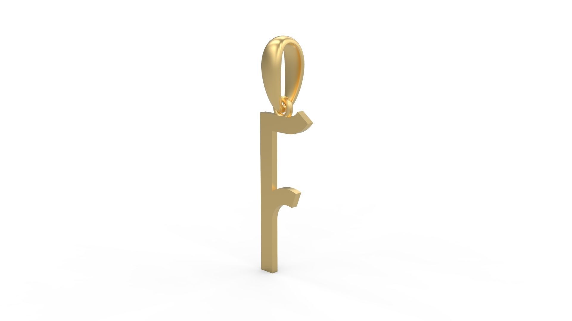 Initial Letters Pendant BOYSAND F 3D print model_1