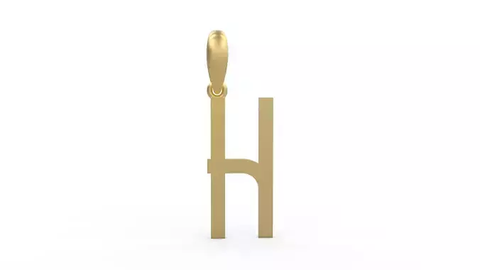 Initial Letters Pendant BOYSAND H