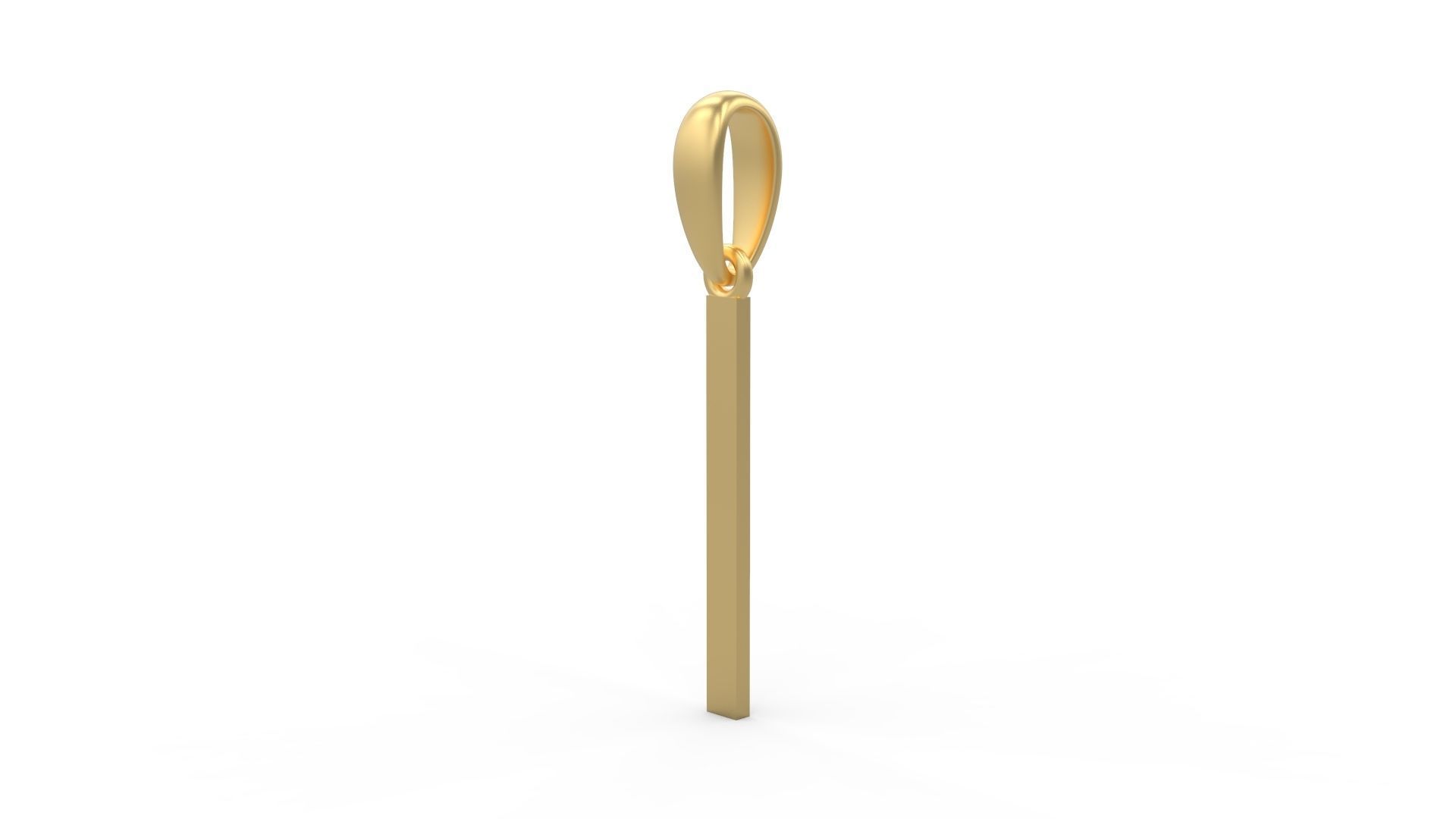 Initial Letters Pendant BOYSAND I 3D print model_1