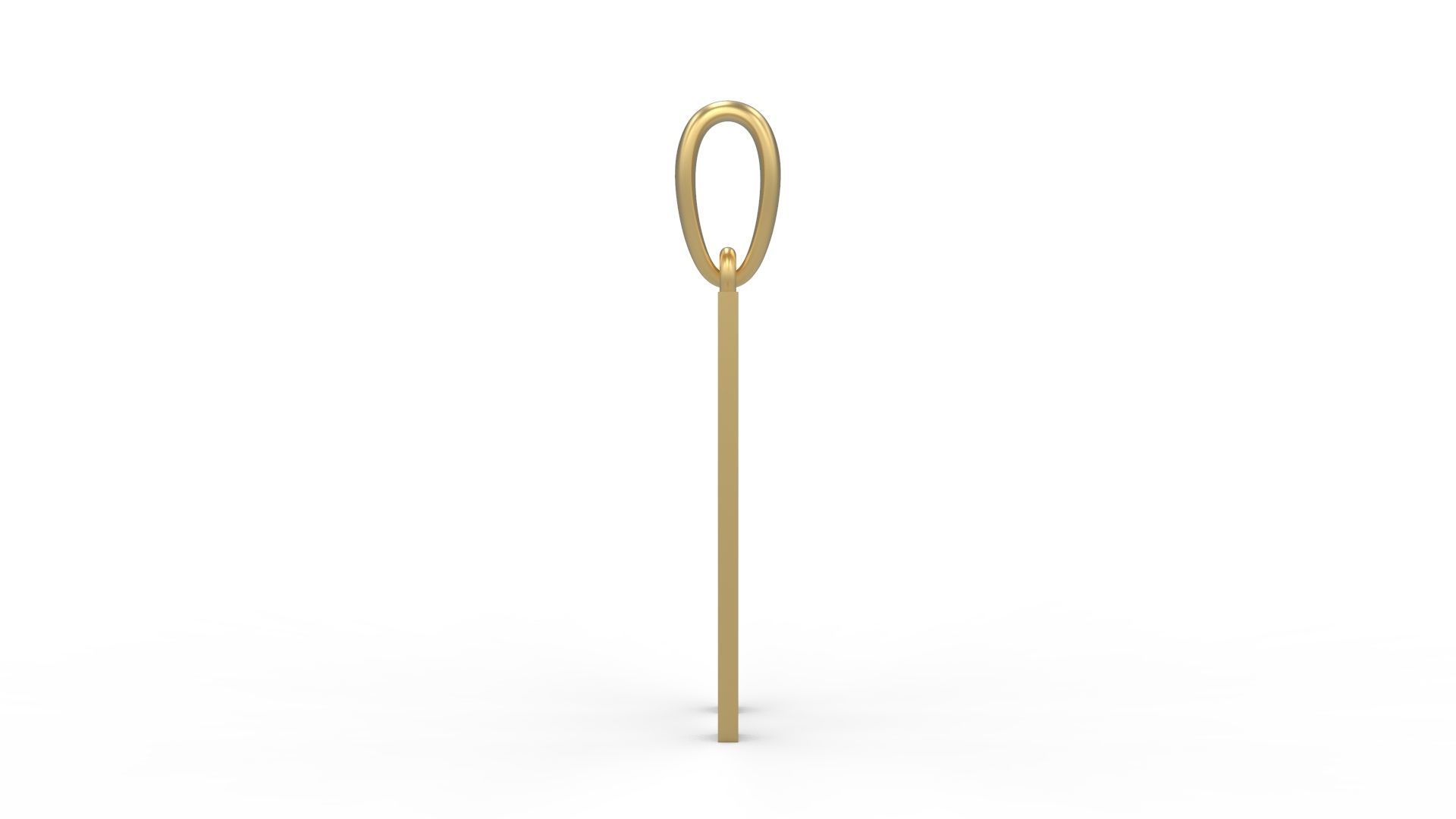 Initial Letters Pendant BOYSAND M 3D print model_2