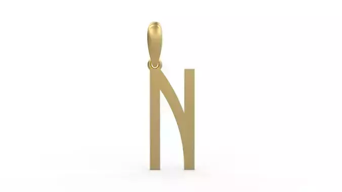 Initial Letters Pendant BOYSAND N