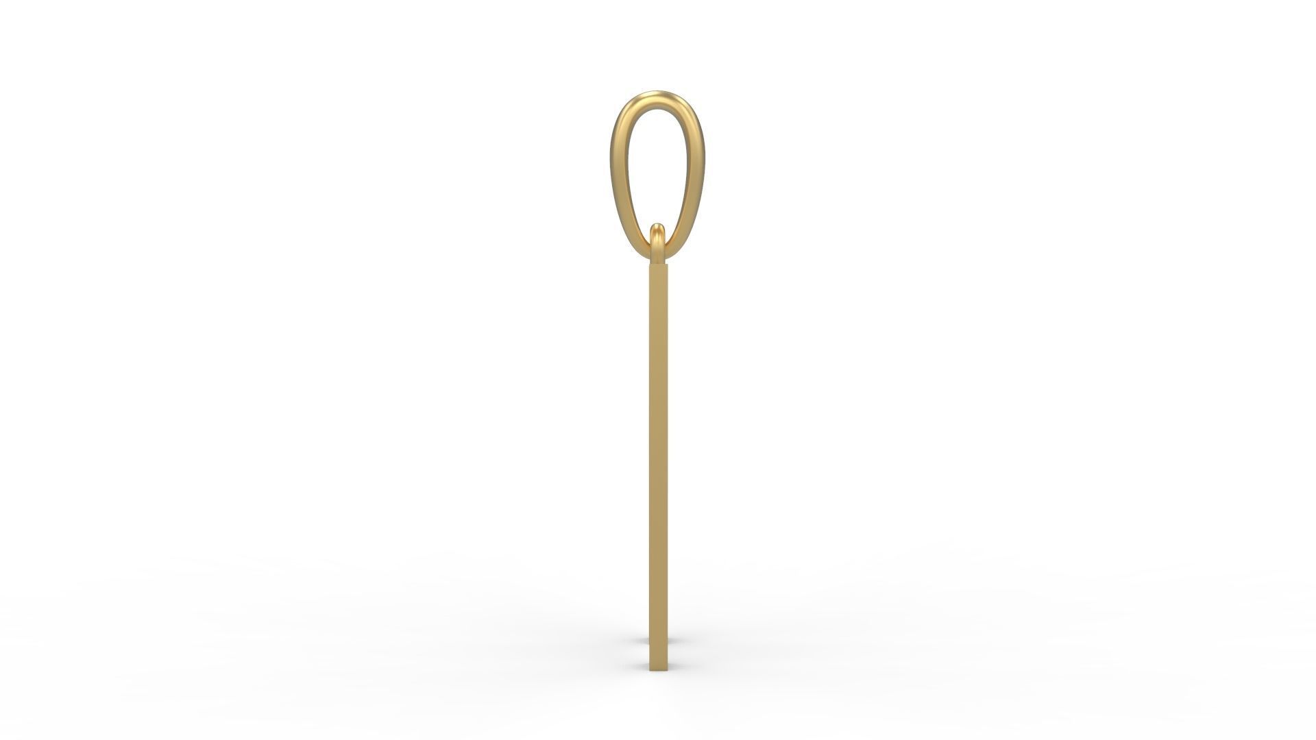 Initial Letters Pendant BOYSAND N 3D print model_2