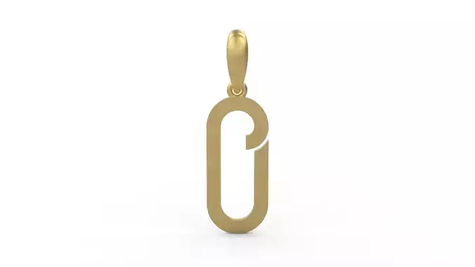 Initial Letters Pendant BOYSAND O