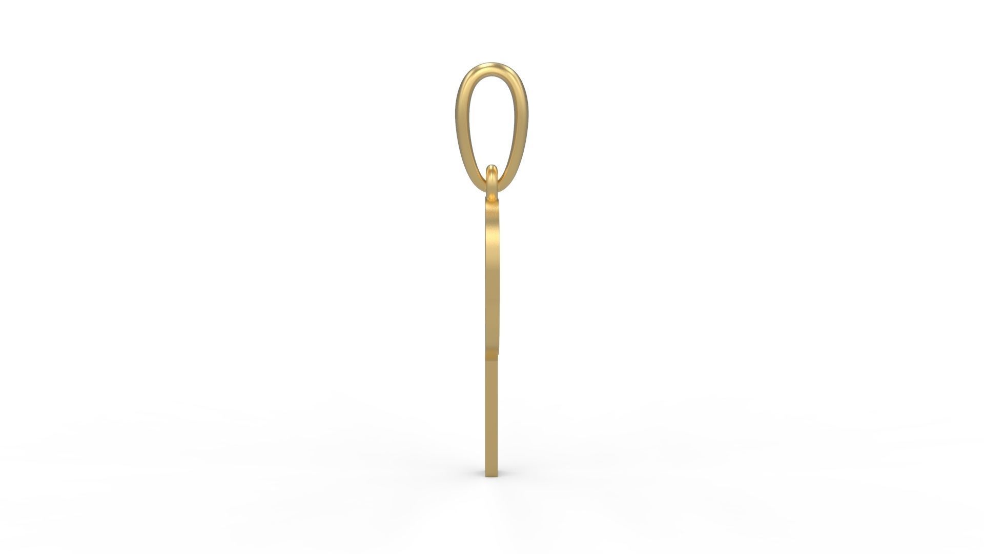 Initial Letters Pendant BOYSAND P 3D print model_2