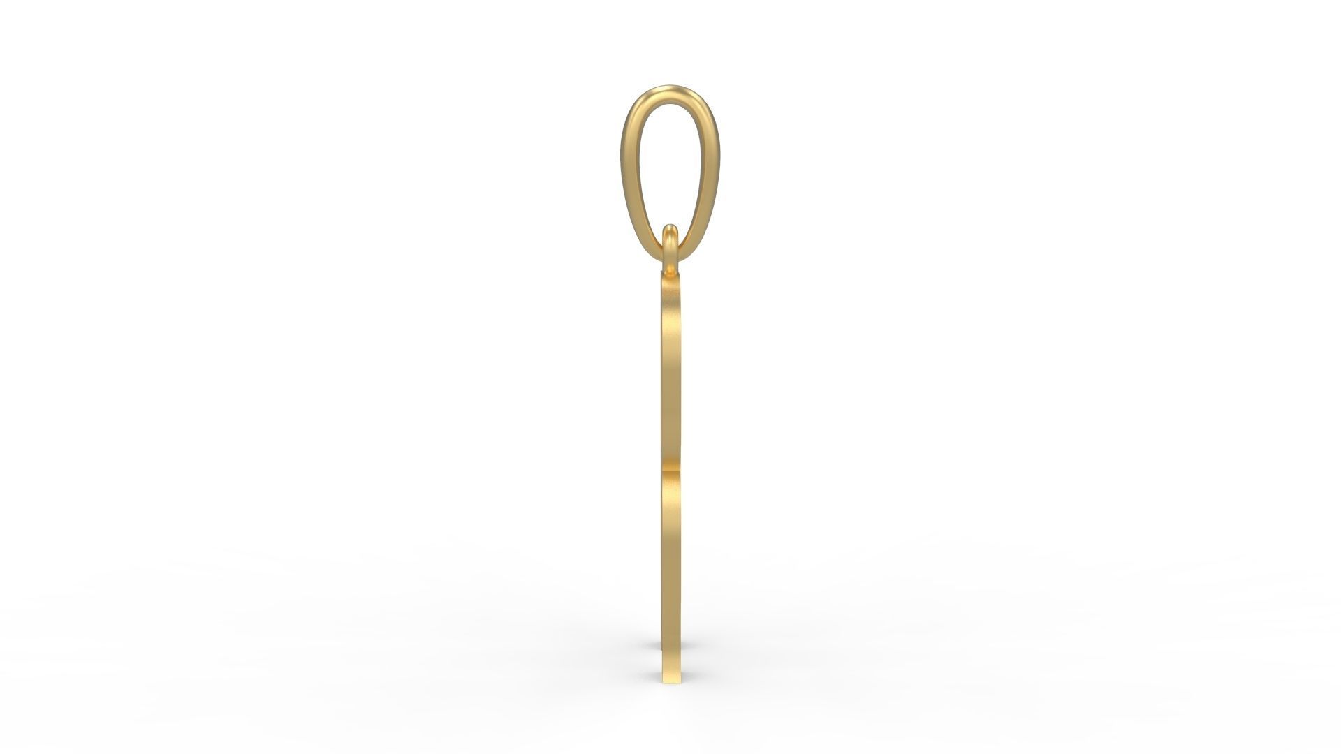 Initial Letters Pendant BOYSAND R 3D print model_2