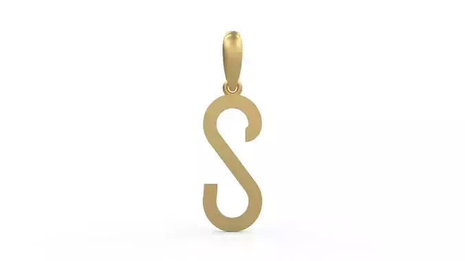 Initial Letters Pendant BOYSAND S