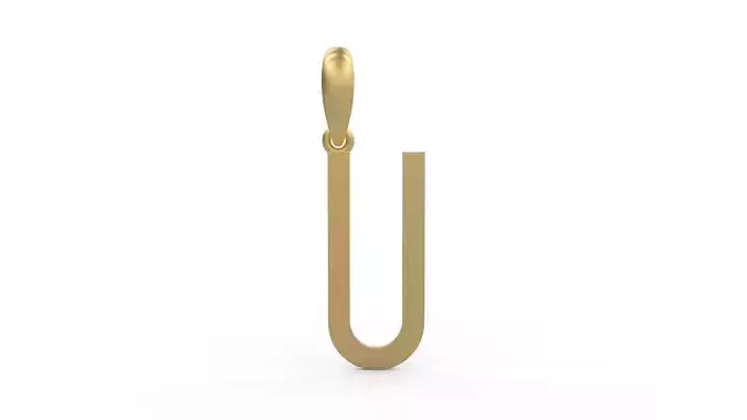 Initial Letters Pendant BOYSAND U