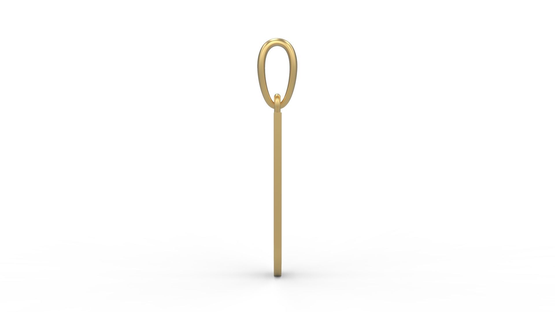 Initial Letters Pendant BOYSAND U 3D print model_2