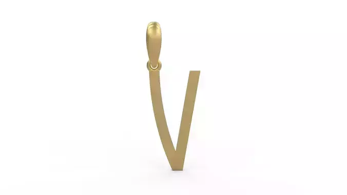 Initial Letters Pendant BOYSAND V