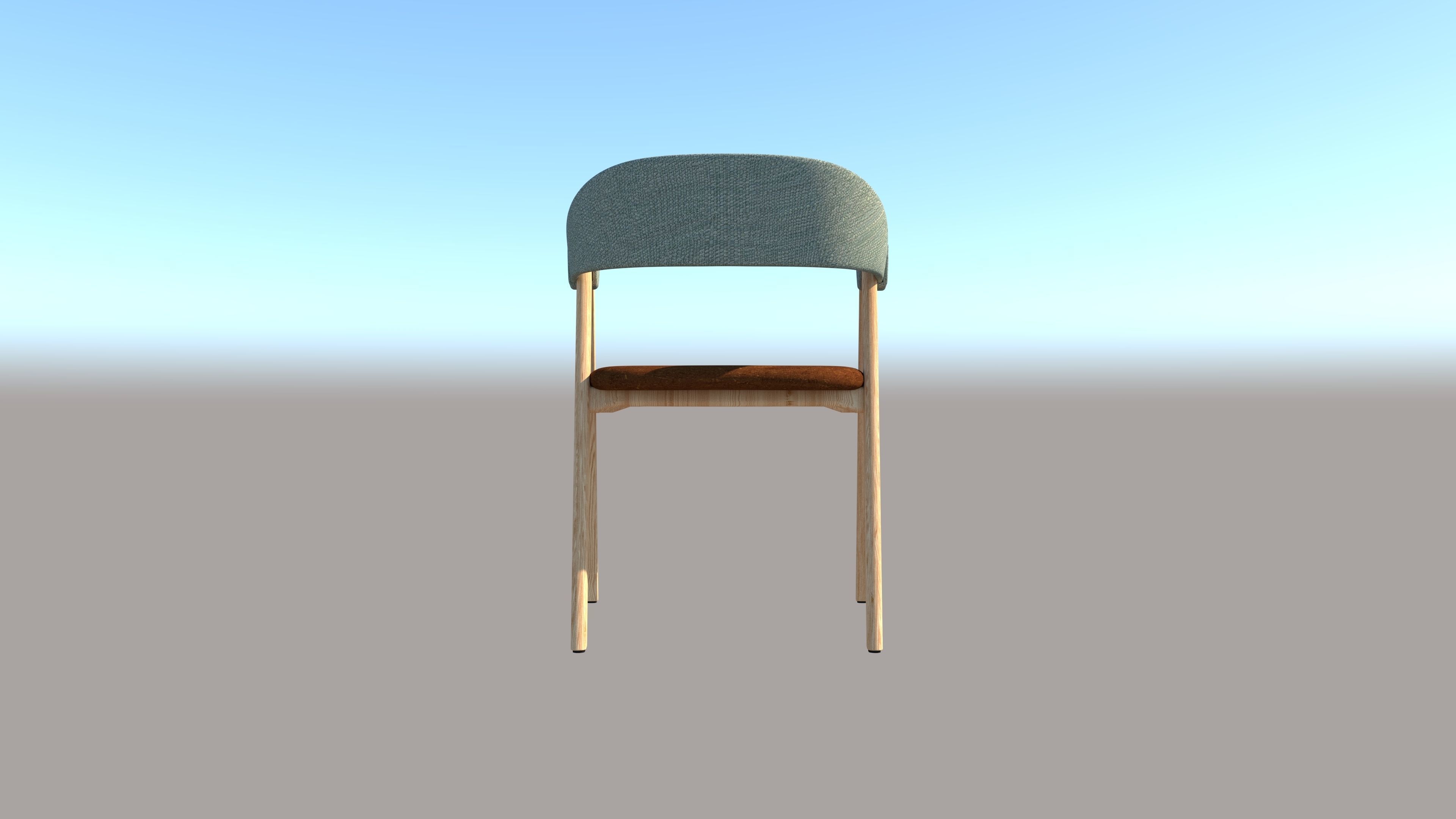 Chair 3D model 3D model_3