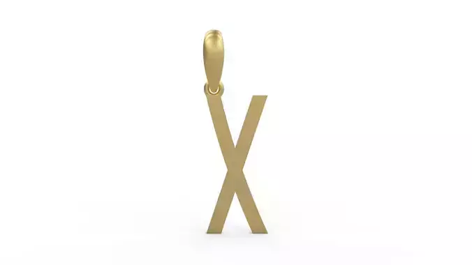 Initial Letters Pendant BOYSAND X
