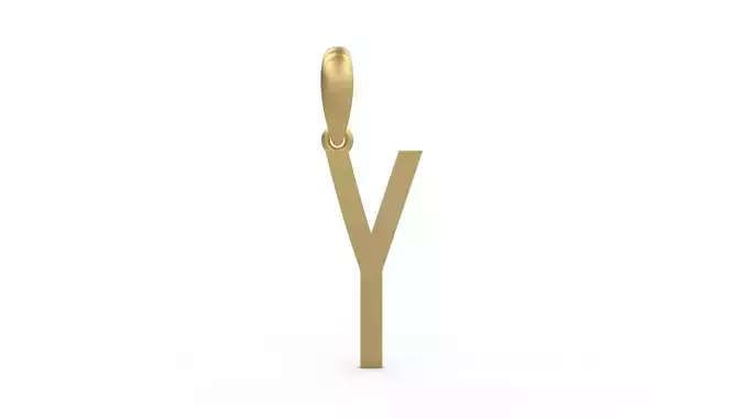 Initial Letters Pendant BOYSAND Y