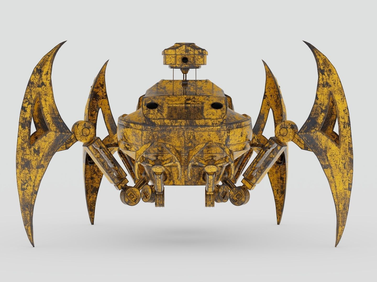 Rim - Main robot from my Graduation Project 3D model_13