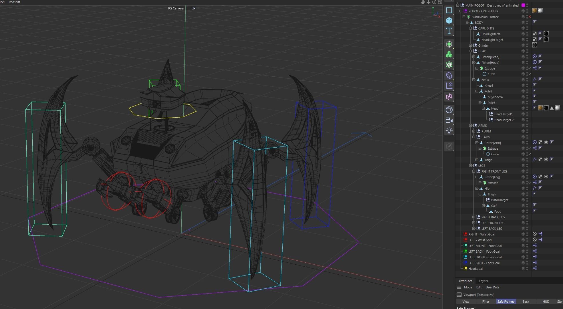 Rim - Main robot from my Graduation Project 3D model_17