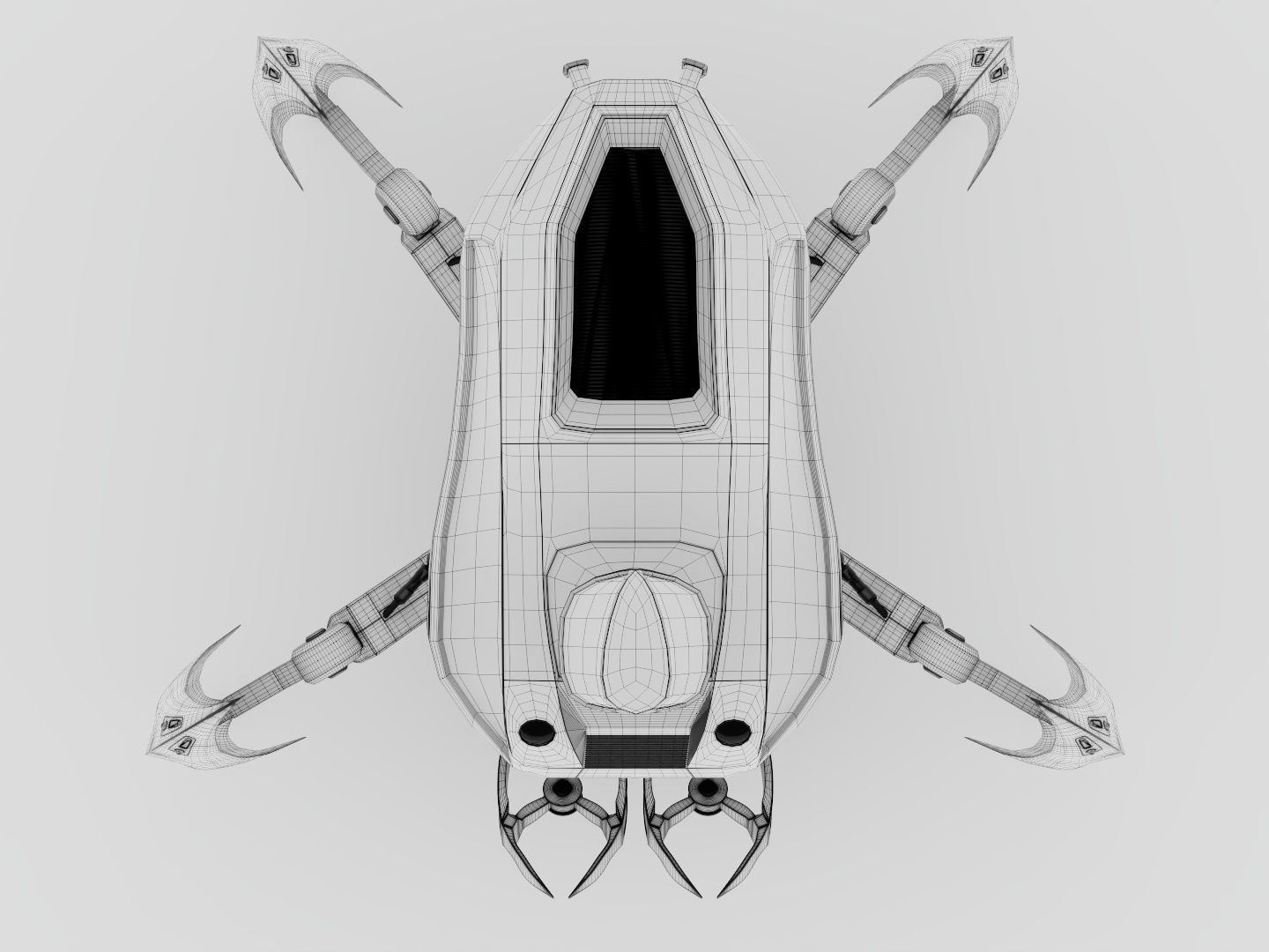 Rim - Main robot from my Graduation Project 3D model_16