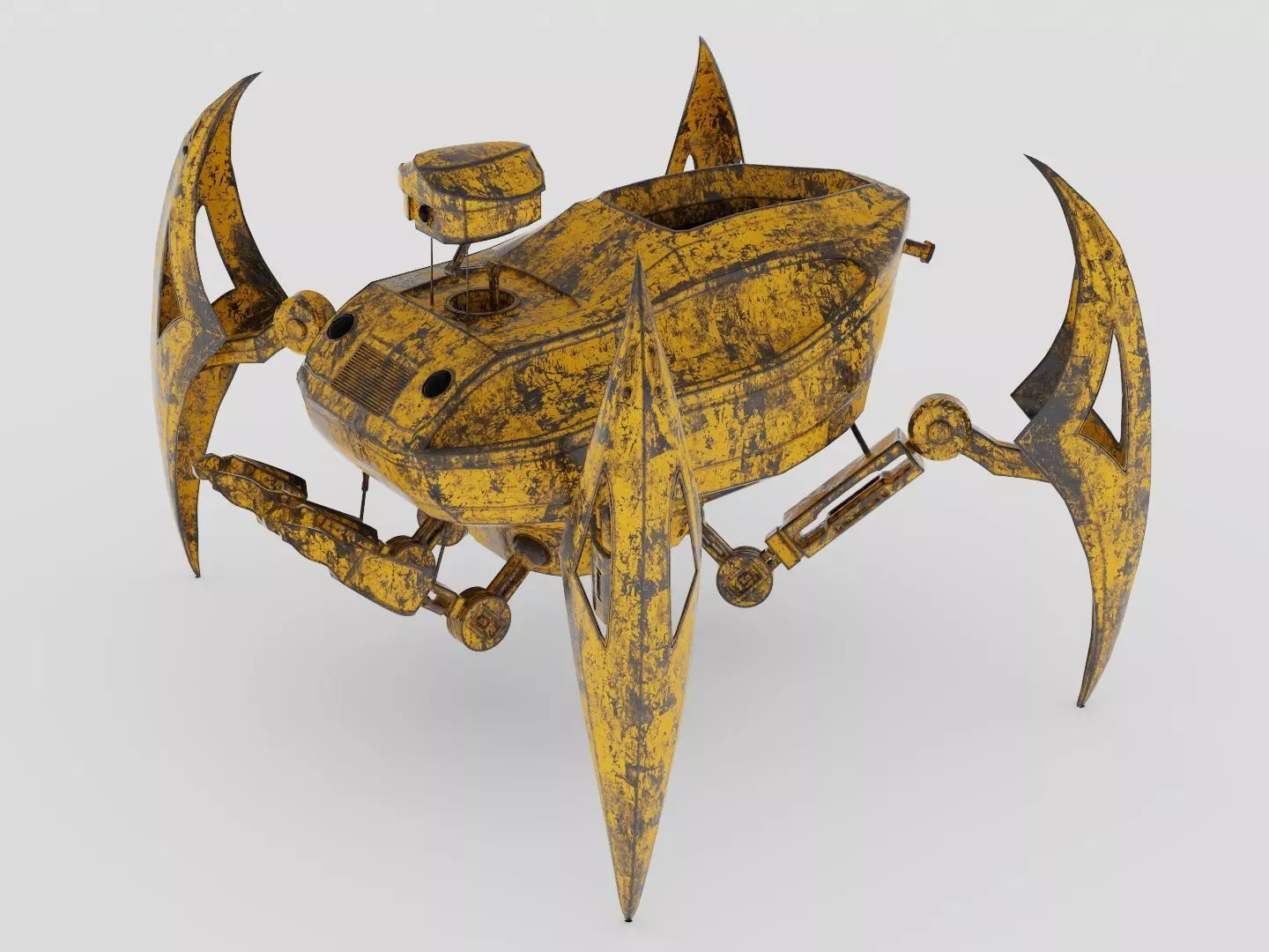 Rim - Main robot from my Graduation Project 3D model_0