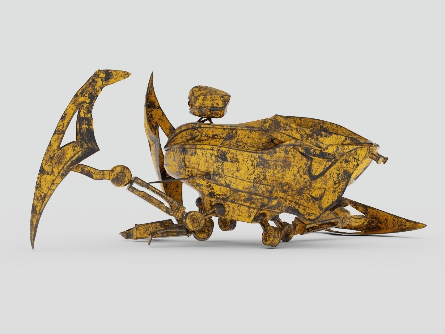 Rim - Main robot from my Graduation Project 3D model_6