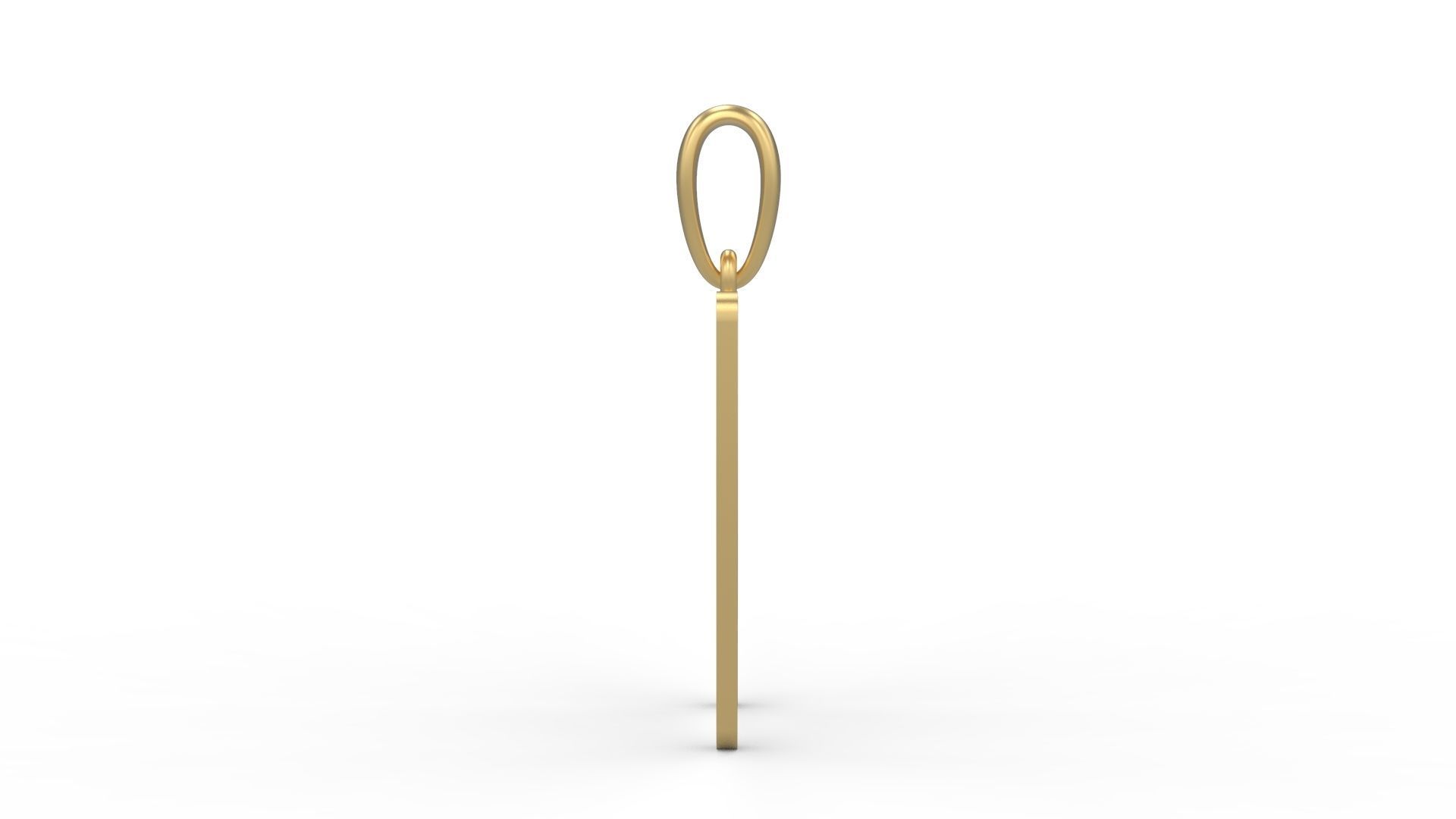 Initial Letters Pendant CALDERDALE N 3D print model_2