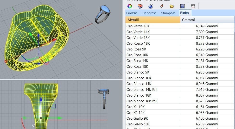 RING HEART CHEVALIER measure 10 EU 3D print model_3