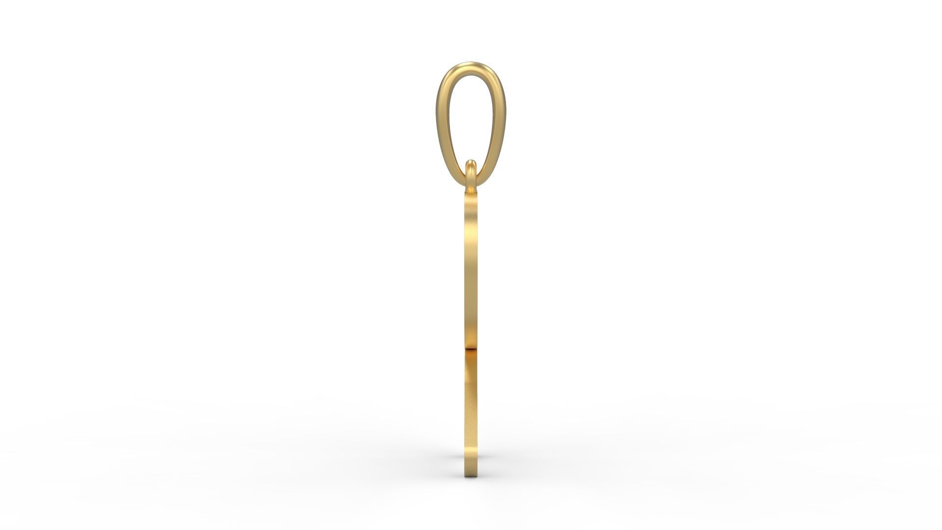 Initial Letters Pendant CALDERDALE R 3D print model_2