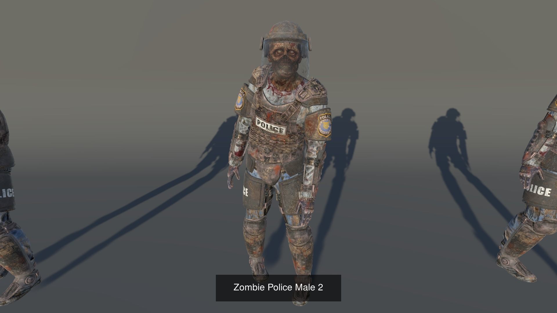 Zombies Mega Bundle 3D Model Collection_24