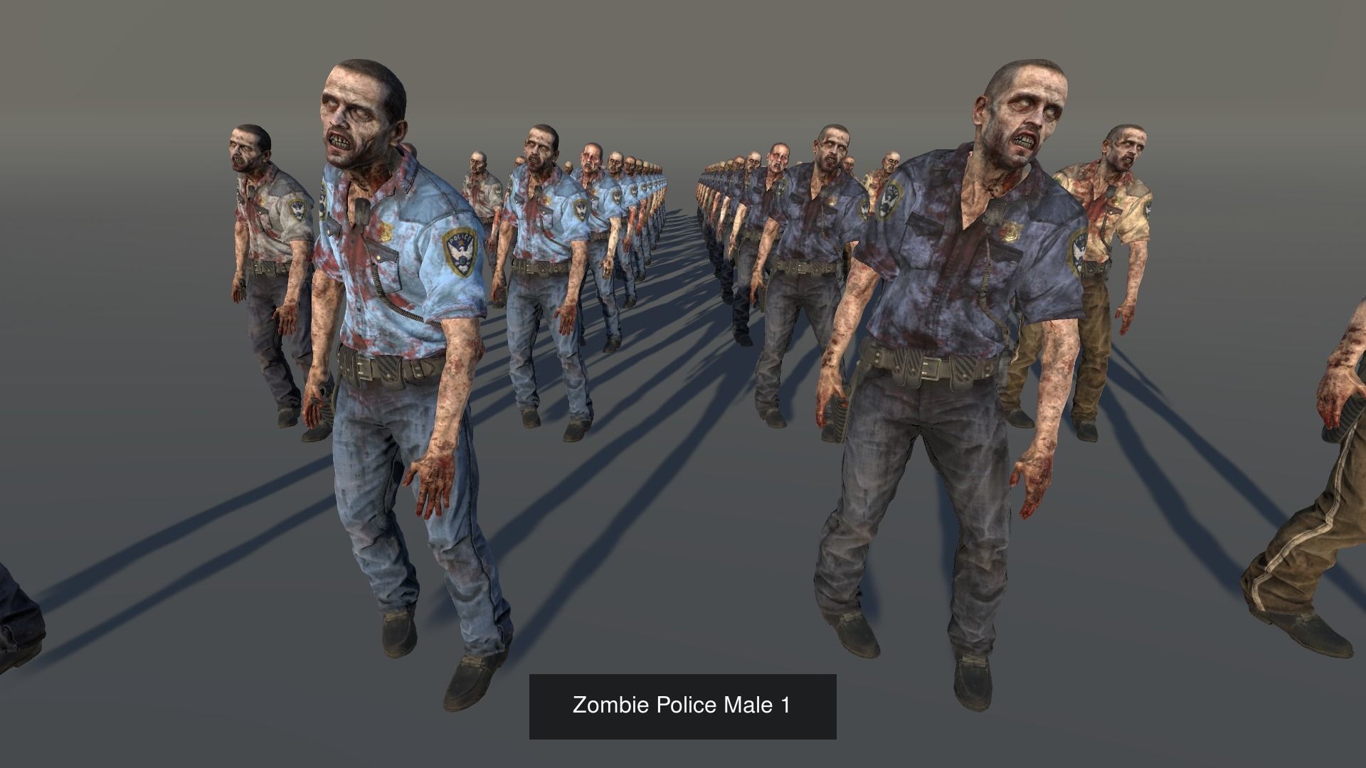 Zombies Mega Bundle 3D Model Collection_22