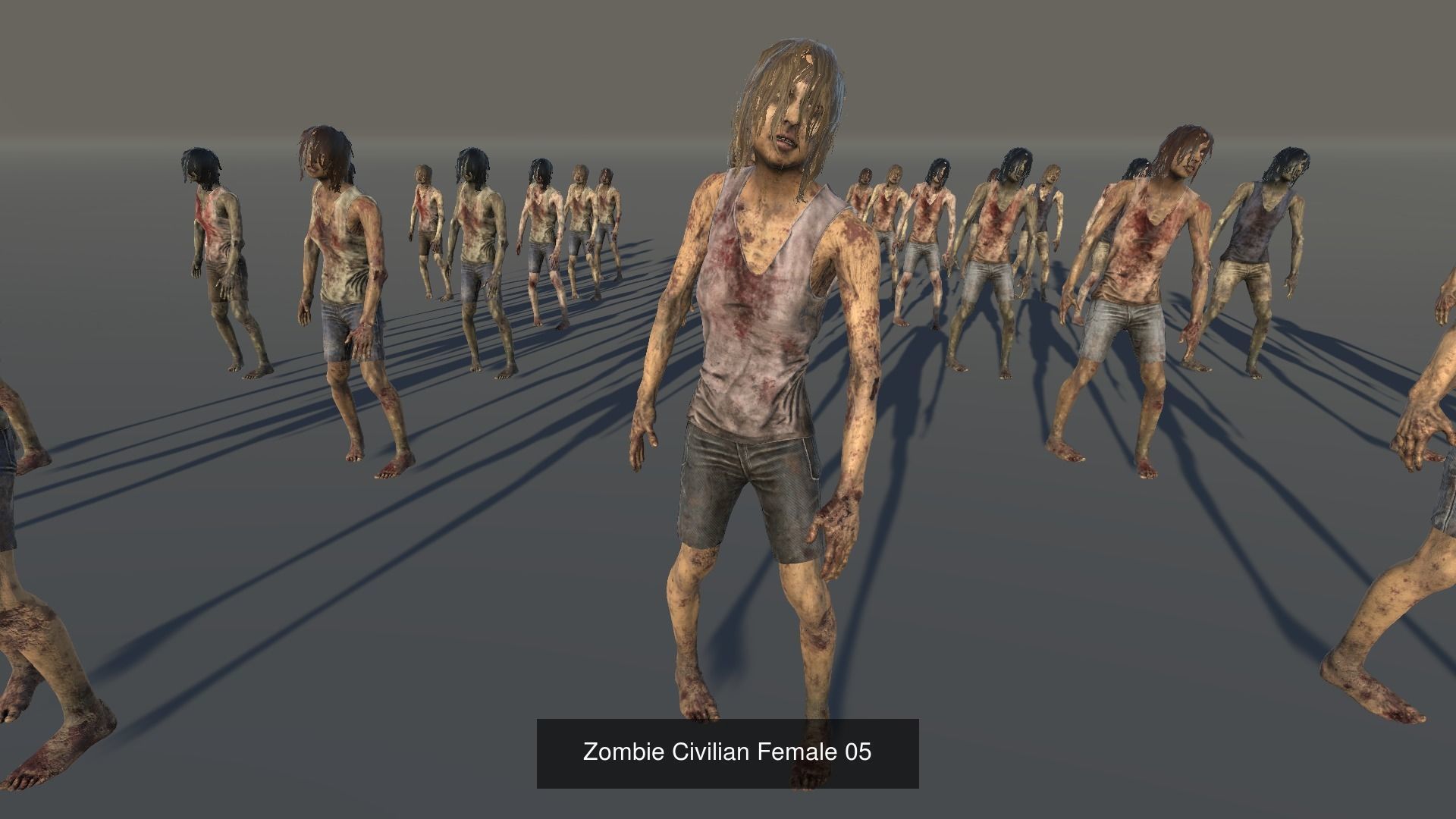Zombies Mega Bundle 3D Model Collection_12