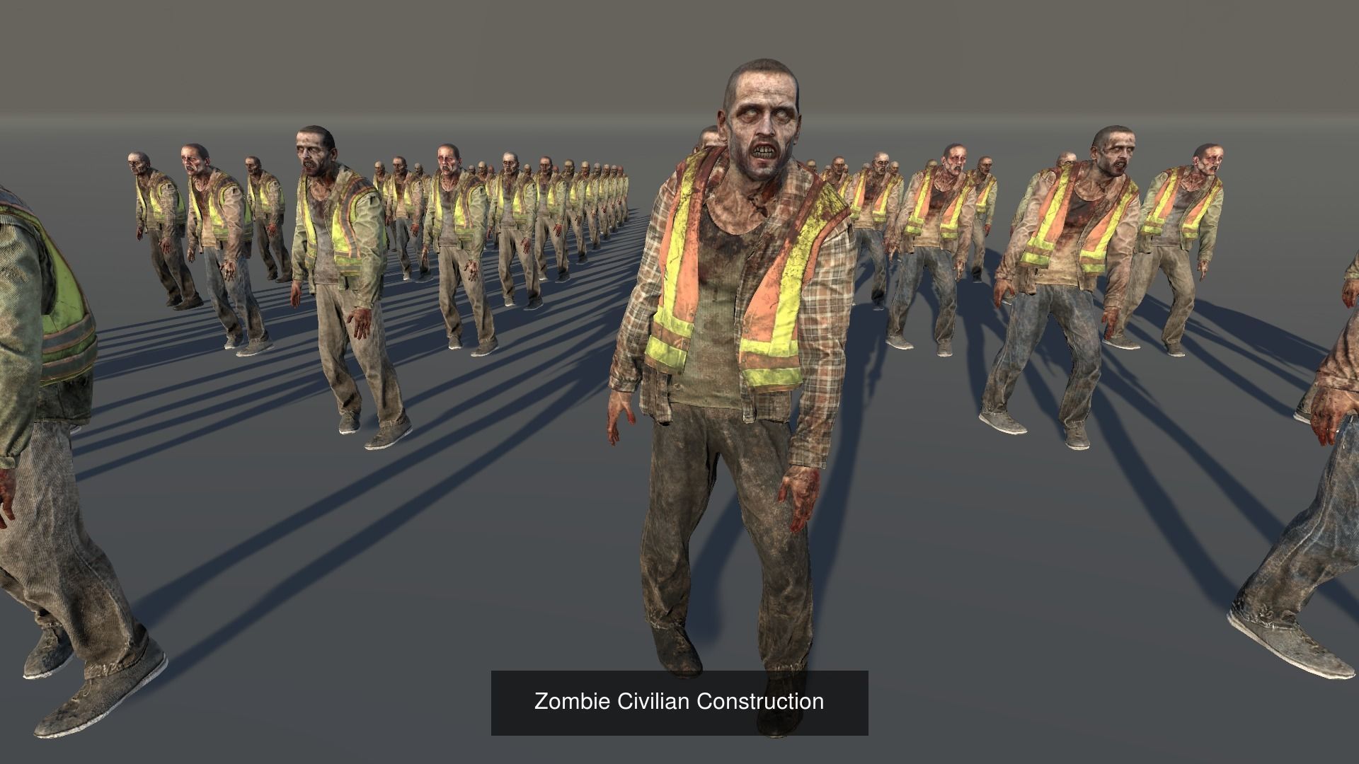 Zombies Mega Bundle 3D Model Collection_15